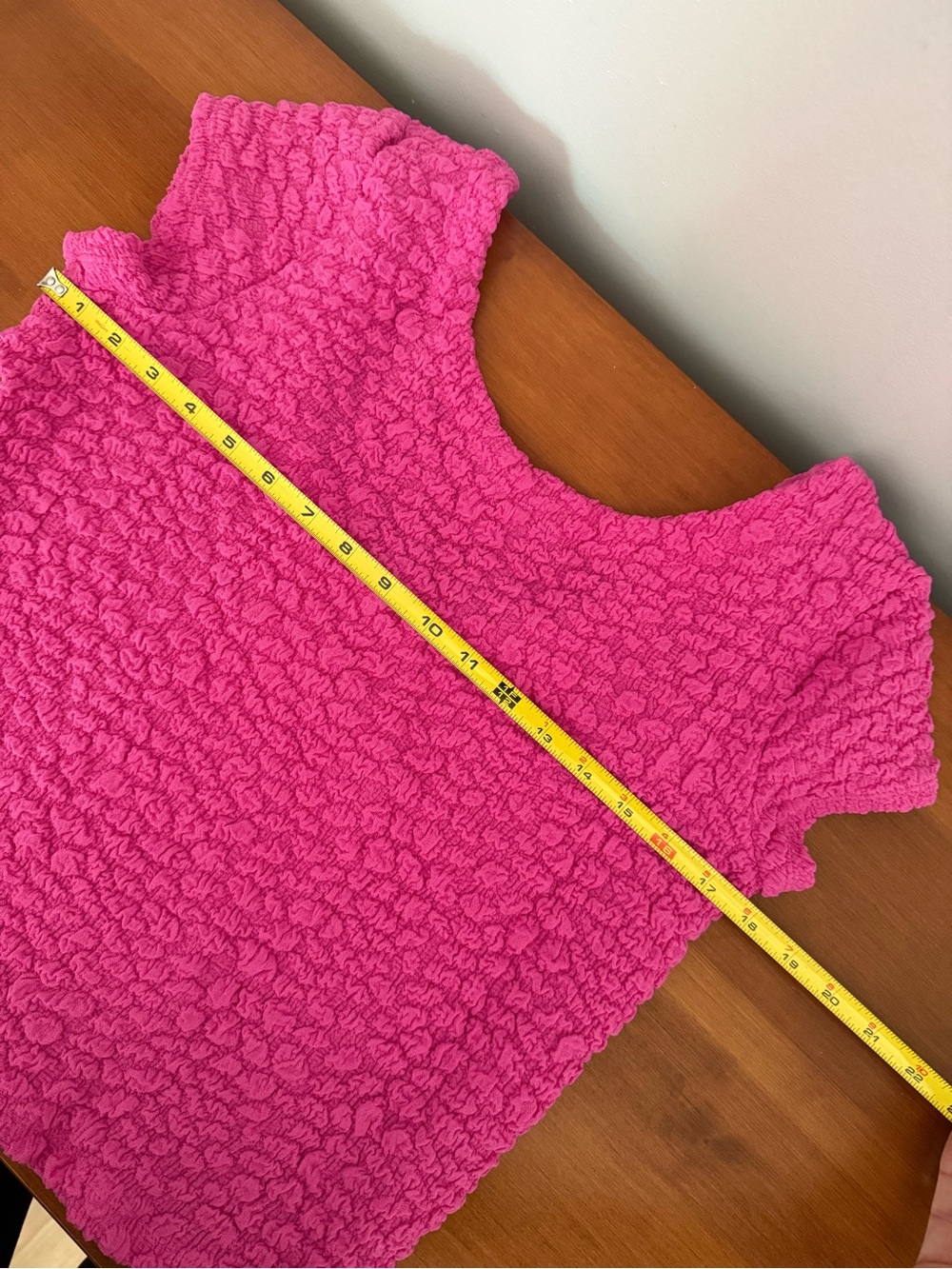 Maeve Pink Textured Popcorn Tee.NWOT - Picture 10 of 11